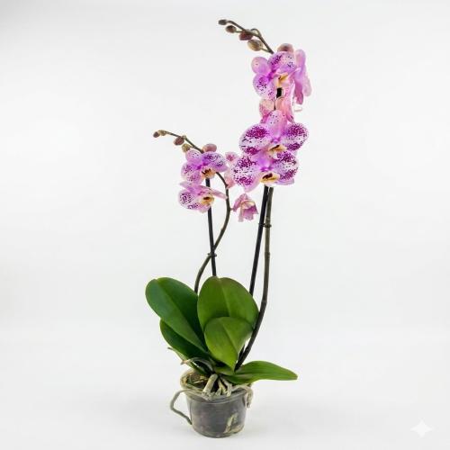 Çift Dallı Benekli Egzotik Orkide